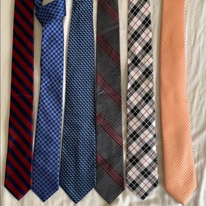 Set of 6 ties